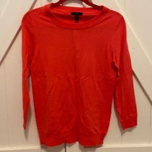 J. Crew Sweater. Red-Orange. Size S. NWT.